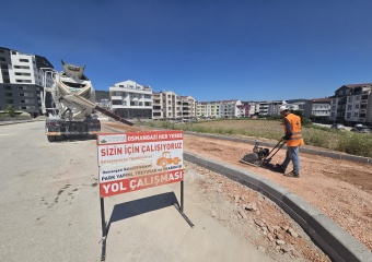 Demirtaş’a yeni kaldırım ve bisiklet yolları