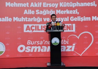 Mehmet Akif Hizmet Binası Açıldı