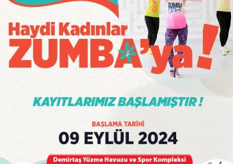 Kadınlar İçin Zumba Dersleri Başlıyor