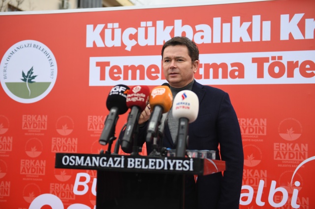 Osmangazi Belediyesi Dördüncü Kreşin Temelini Attı