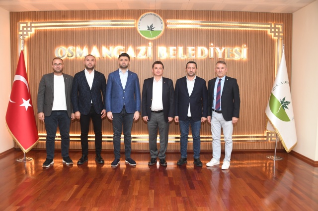 Başkan Aydın, Bursaspor Yönetimini Ağırladı